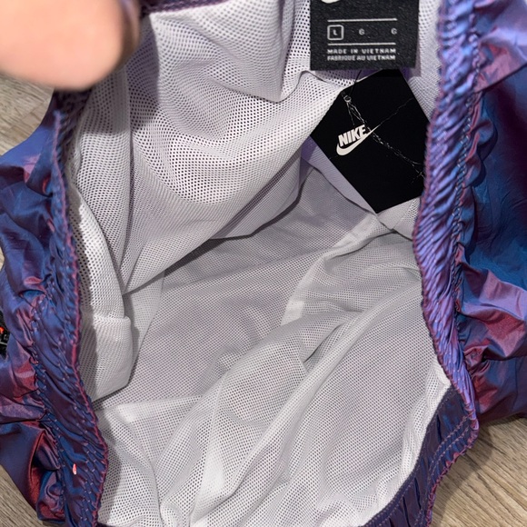 Nike • Metallic Purple Logo Patch Boxing Shorts - Picture 13 of 15